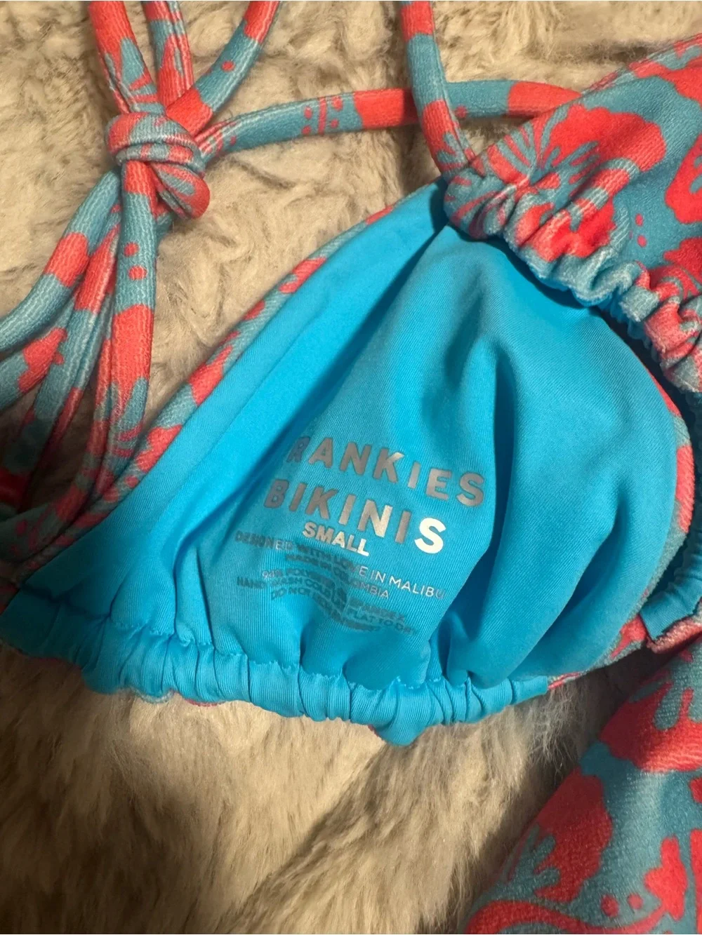 Frankie's Bikinis skirt and swim top set!